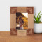 Mom Personalized Wooden Frame 3 1/2" x 5" Brown (Vertical)