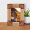 Mom Personalized Wooden Frame 4" x 6" Brown (Vertical)