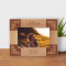 Mom Personalized Wooden Frame-6" x 4" Brown Horizontal