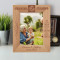 Love Is The Greatest Gift That One Generation Can Leave To Another Personalized Wooden Frame 5" x 7" Brown (Vertical)