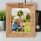 Love Is The Greatest Gift That One Generation Can Leave To Another Personalized Wooden Frame 8" x 10" Brown (Vertical)