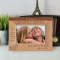 You Help Me Grow Prosper And Reach Great Heights Personalized Wooden Frame-6" x 4" Brown Horizontal