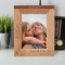 You Help Me Grow Prosper And Reach Great Heights Personalized Wooden Frame 5" x 7" Brown (Vertical)