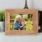 Grandparents Make The World Personalized Wooden Frame-7" x 5" Brown Horizontal
