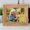 Grandparents Make The World Personalized Wooden Frame-10" x 8" Brown Horizontal