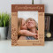 Grandparents Best Ever Personalized Wooden Frame 5" x 7" Brown (Vertical)