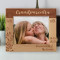 Grandparents Best Ever Personalized Wooden Frame-10" x 8" Brown Horizontal