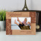 Best Grandparents Personalized Wooden Frame-6" x 4" Brown Horizontal
