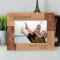 Best Grandparents Personalized Wooden Frame-7" x 5" Brown Horizontal