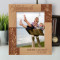 Best Grandparents Personalized Wooden Frame 8" x 10" Brown (Vertical)