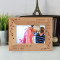 Grandparents Are A Delightful Blend Of Laughter Caring Deeds Personalized Wooden Frame-6" x 4" Brown Horizontal