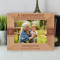 A Grandparent Is Old On The Outside But Young On The Inside Personalized Wooden Frame-7" x 5" Brown Horizontal