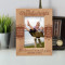 Cool Grandparents You Help Me Grow Prosper And Reach Great Heights Personalized Wooden Frame 4" x 6" Brown (Vertical)