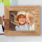 A Sister Is A Gift To The Heart Personalized Wooden Frame-10" x 8" Brown Horizontal