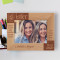 A Sister Is One Who Reaches For Your Hand Personalized Wooden Frame-7" x 5" Brown Horizontal