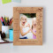 A Sister Is A Special Type Of Angel On Earth Personalized Wooden Frame 4" x 6" Brown (Vertical)