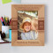 Sister Is The Friend That Everybody Deserves Personalized Wooden Frame 5" x 7" Brown (Vertical)