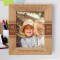 Sister Is The Friend That Everybody Deserves Personalized Wooden Frame 8" x 10" Brown (Vertical)
