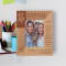 A Sister Is Often A Mentor Personalized Wooden Frame 3 1/2" x 5" Brown (Vertical)