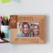 A Sister Is Often A Mentor Personalized Wooden Frame-5" x 3 1/2" Brown Horizontal