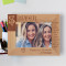 A Sister Is Often A Mentor Personalized Wooden Frame-7" x 5" Brown Horizontal