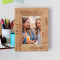 Sisters Memories Smile Fun Adventures Personalized Wooden Frame 4" x 6" Brown (Vertical)