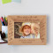 There's Nobody In The World That Knows Me Better Than My Sister Personalized Wooden Frame-6" x 4" Brown Horizontal