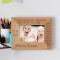 Sister Is Someone Who Listens When You Talk Personalized Wooden Frame-5" x 3 1/2" Brown Horizontal