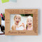 Sister Is Someone Who Listens When You Talk Personalized Wooden Frame-7" x 5" Brown Horizontal