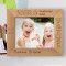 Sister Is Someone Who Listens When You Talk Personalized Wooden Frame-10" x 8" Brown Horizontal