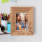 Sisters Helps You Find Important Things When You Have Lost Them Personalized Wooden Frame 3 1/2" x 5" Brown (Vertical)