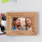 Sisters Helps You Find Important Things When You Have Lost Them Personalized Wooden Frame-6" x 4" Brown Horizontal