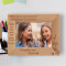 Sisters Helps You Find Important Things When You Have Lost Them Personalized Wooden Frame-7" x 5" Brown Horizontal