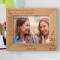Sisters Helps You Find Important Things When You Have Lost Them Personalized Wooden Frame-10" x 8" Brown Horizontal