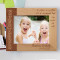 A Sister Is A Little Bit Of Childhood That Can Never Be Lost Personalized Wooden Frame-10" x 8" Brown Horizontal