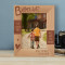 Brother Is A Friend That Will Love You Forever Personalized Wooden Frame 5" x 7" Brown (Vertical)