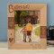 Brother Is A Friend That Will Love You Forever Personalized Wooden Frame 8" x 10" Brown (Vertical)