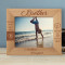 Brothers Aren't Simply Close Brothers Are Knit Together Personalized Wooden Frame-10" x 8" Brown Horizontal