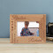 Brother Personalized Wooden Frame-5" x 3 1/2" Brown Horizontal