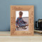 Brother Personalized Wooden Frame 4" x 6" Brown (Vertical)