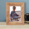 Brother Personalized Wooden Frame 5" x 7" Brown (Vertical)
