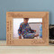 Brother Personalized Wooden Frame-7" x 5" Brown Horizontal