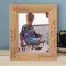Brother Personalized Wooden Frame 8" x 10" Brown (Vertical)