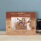 Always My Brother Forever My Friend Personalized Wooden Frame-6" x 4" Brown Horizontal