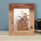 Always My Brother Forever My Friend Personalized Wooden Frame 5" x 7" Brown (Vertical)