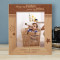 Always My Brother Forever My Friend Personalized Wooden Frame 8" x 10" Brown (Vertical)