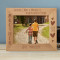 Because I Have Brother I'll Always Have A Friend Personalized Wooden Frame-10" x 8" Brown Horizontal