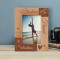 Brother Friend Personalized Wooden Frame 4" x 6" Brown (Vertical)