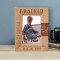 Friends Are Forever Brother Are For Live Personalized Wooden Frame 4" x 6" Brown (Vertical)