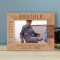Friends Are Forever Brother Are For Live Personalized Wooden Frame-7" x 5" Brown Horizontal